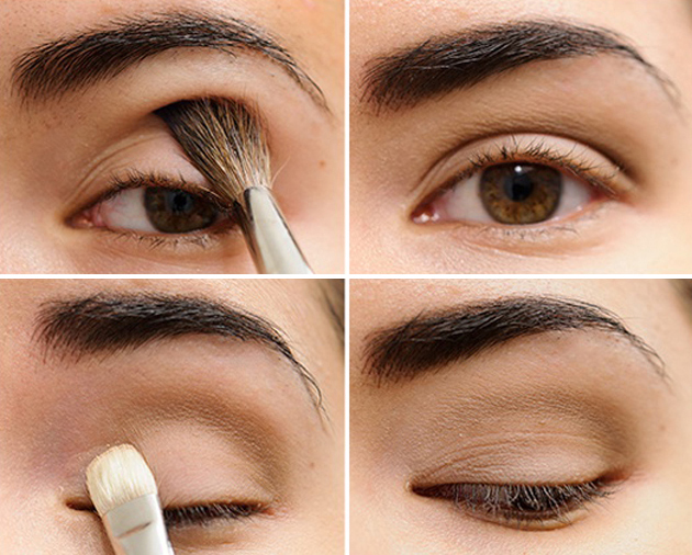 Техника нанесения макияжа глаз