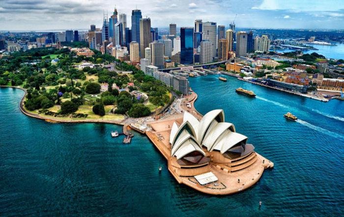 Австралия – страна уникальной природы и архитектуры