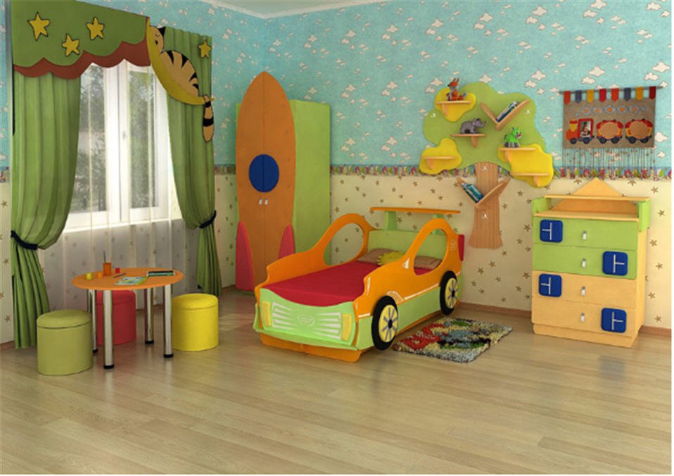 Выбираем цвет для детской комнаты: как цвета влияют на развитие ребенка
